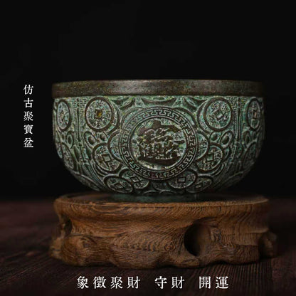 武當山招財補財庫專場法會聚寶盆
